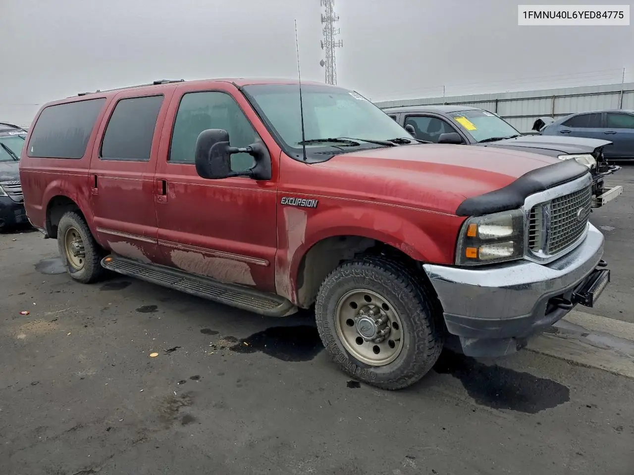 1FMNU40L6YED84775 2000 Ford Excursion Xlt