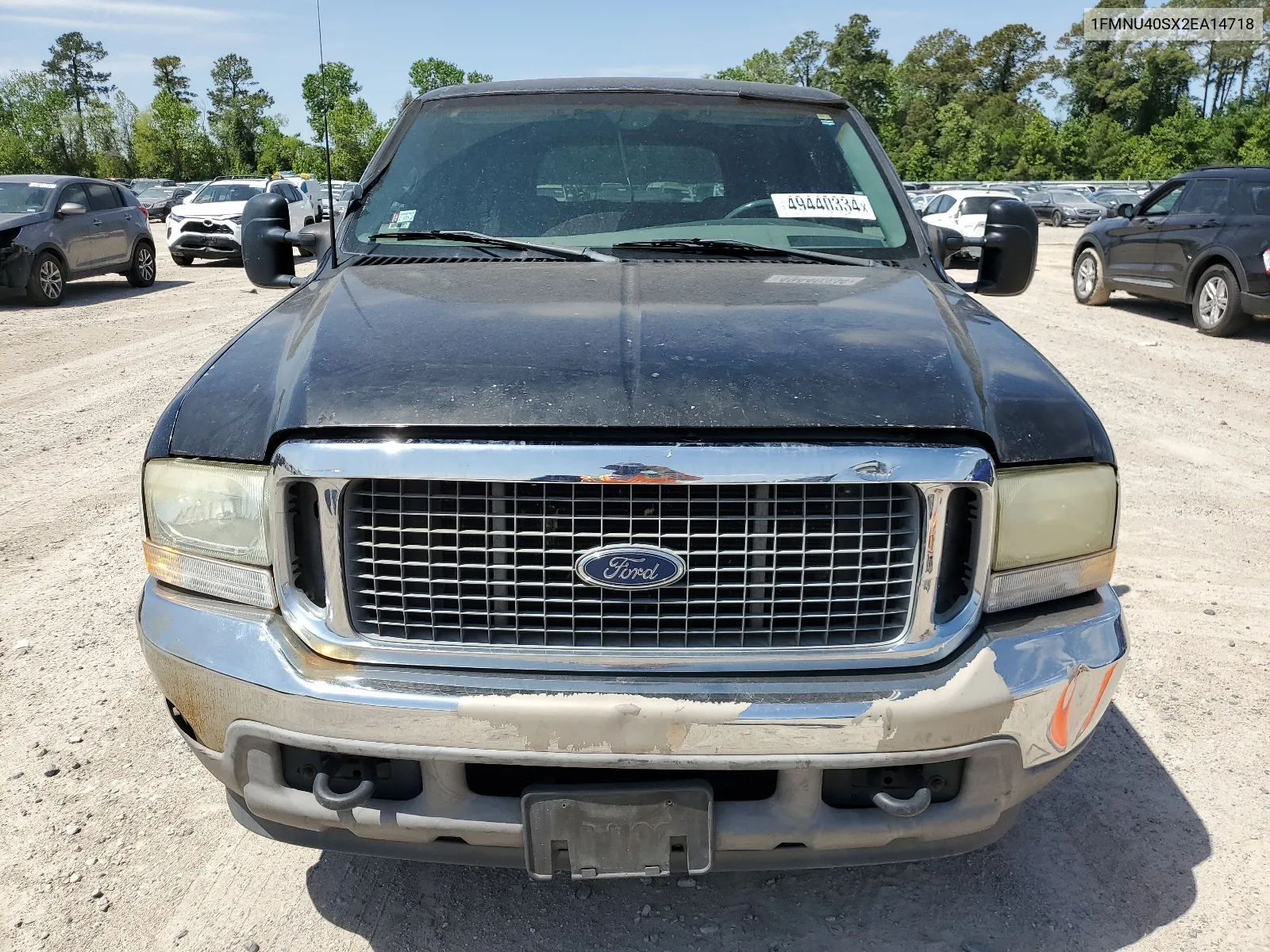 1FMNU40SX2EA14718 2002 Ford Excursion Xlt