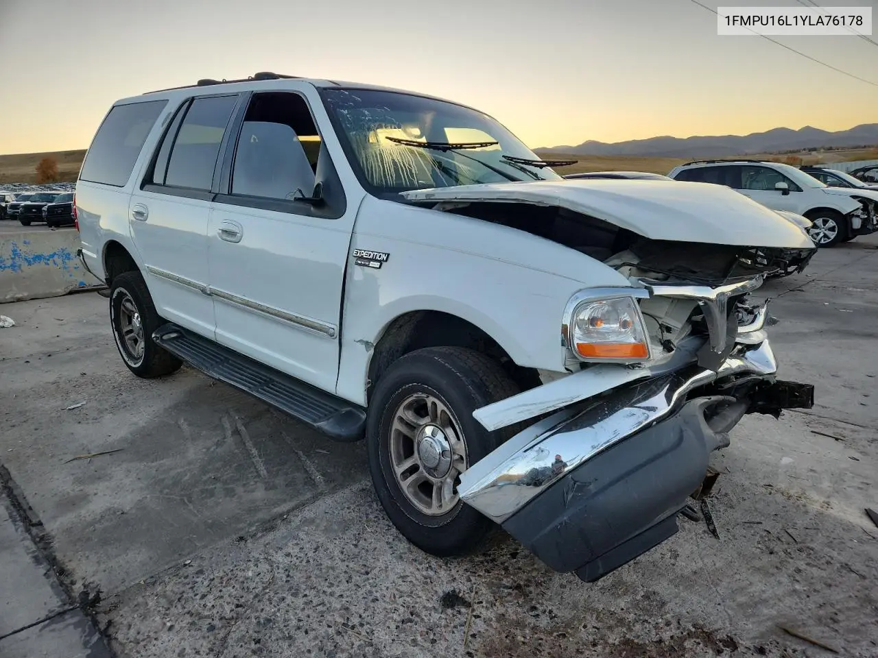 1FMPU16L1YLA76178 2000 Ford Expedition Xlt