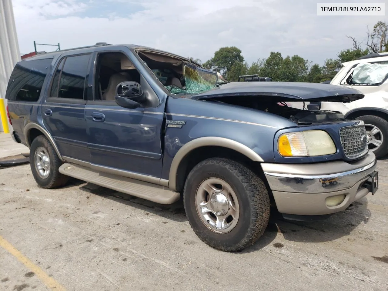 2002 Ford Expedition Eddie Bauer VIN: 1FMFU18L92LA62710 Lot: 72072124