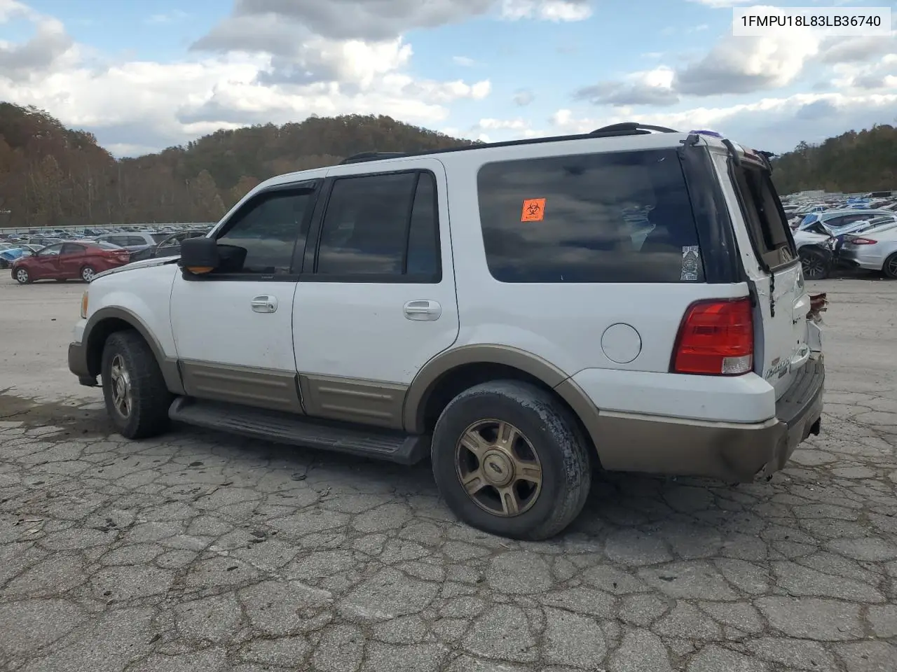 1FMPU18L83LB36740 2003 Ford Expedition Eddie Bauer