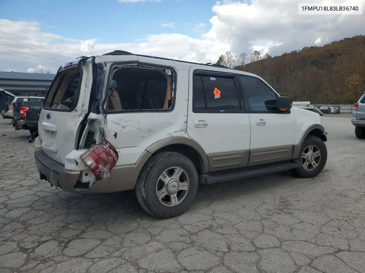 1FMPU18L83LB36740 2003 Ford Expedition Eddie Bauer
