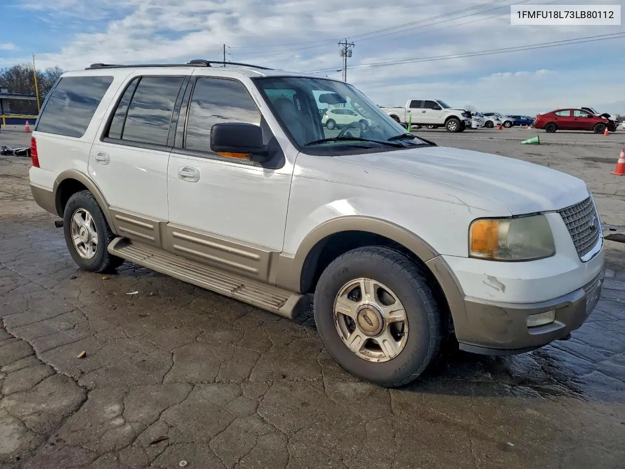 1FMFU18L73LB80112 2003 Ford Expedition Eddie Bauer
