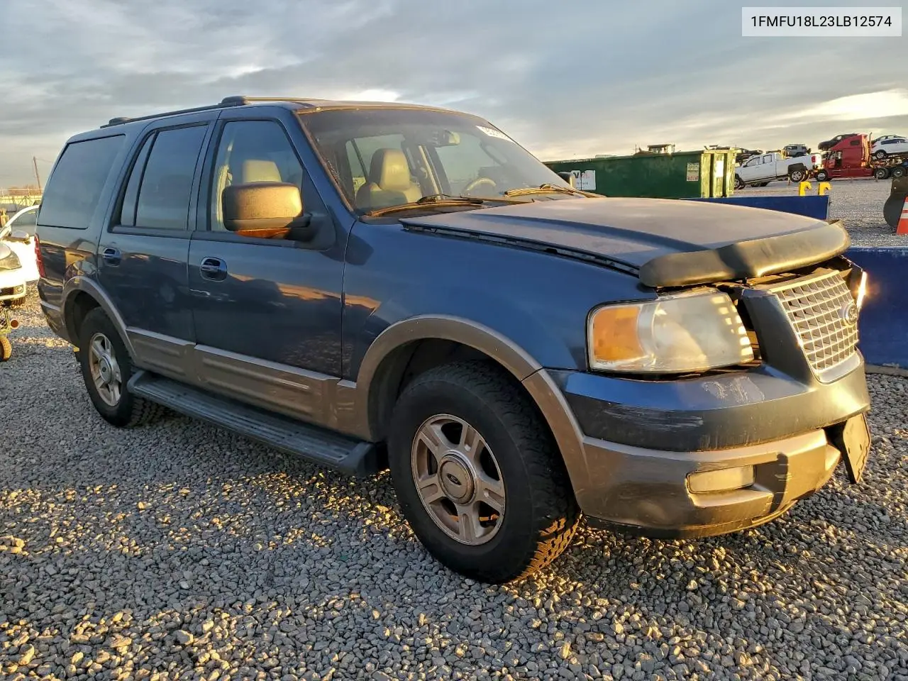 1FMFU18L23LB12574 2003 Ford Expedition Eddie Bauer