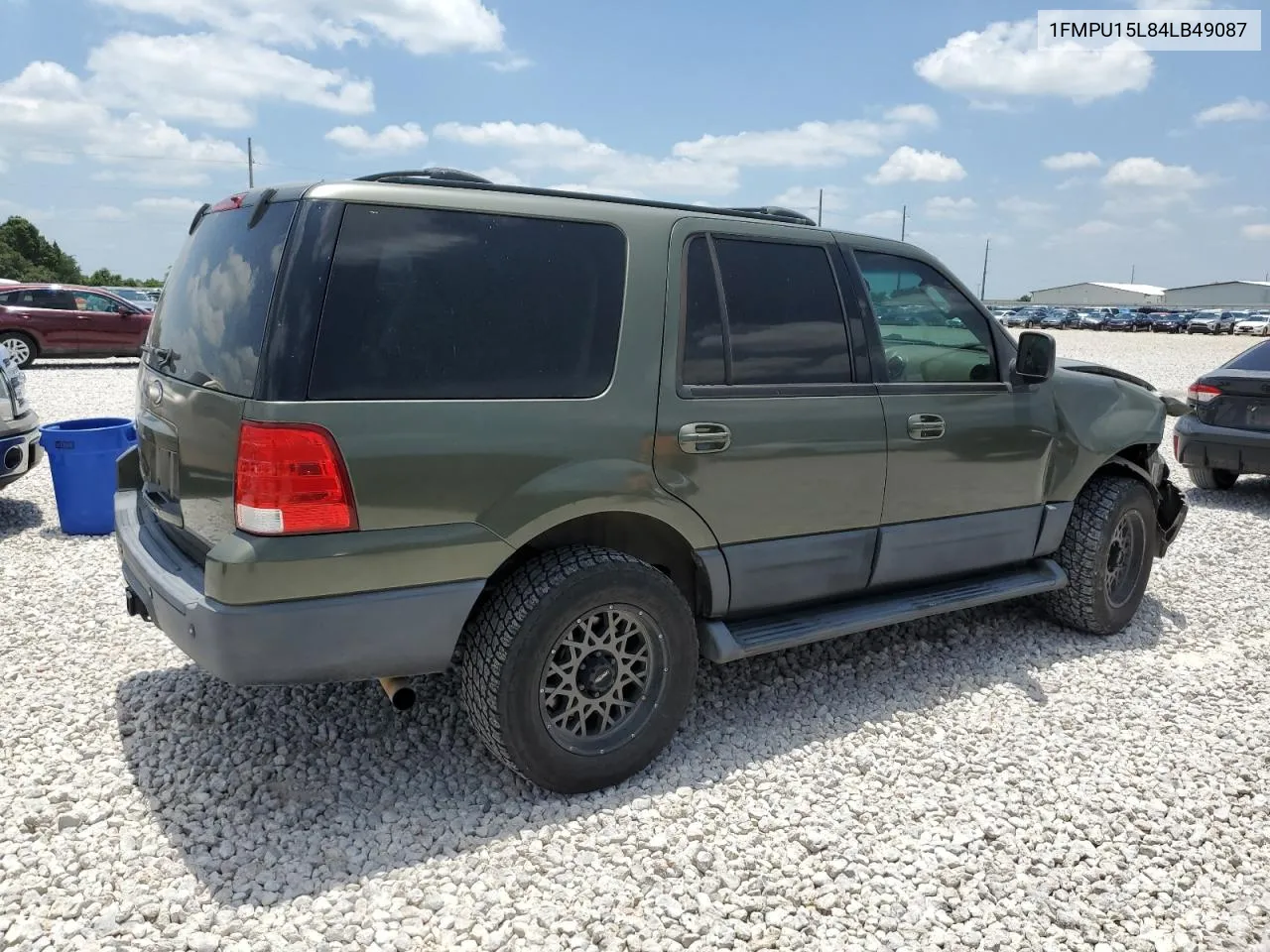 2004 Ford Expedition Xlt VIN: 1FMPU15L84LB49087 Lot: 61252644