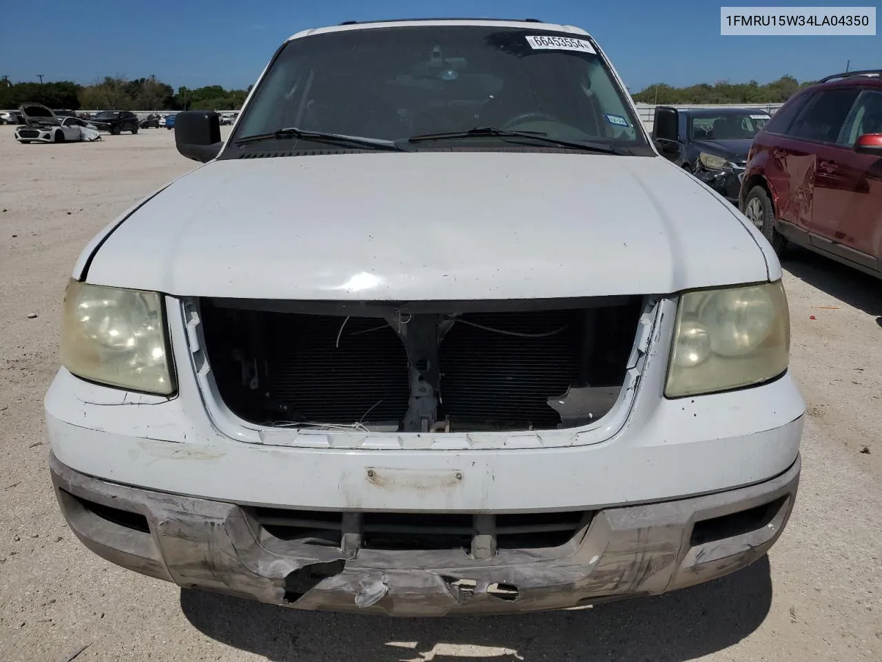 2004 Ford Expedition Xlt VIN: 1FMRU15W34LA04350 Lot: 66453554