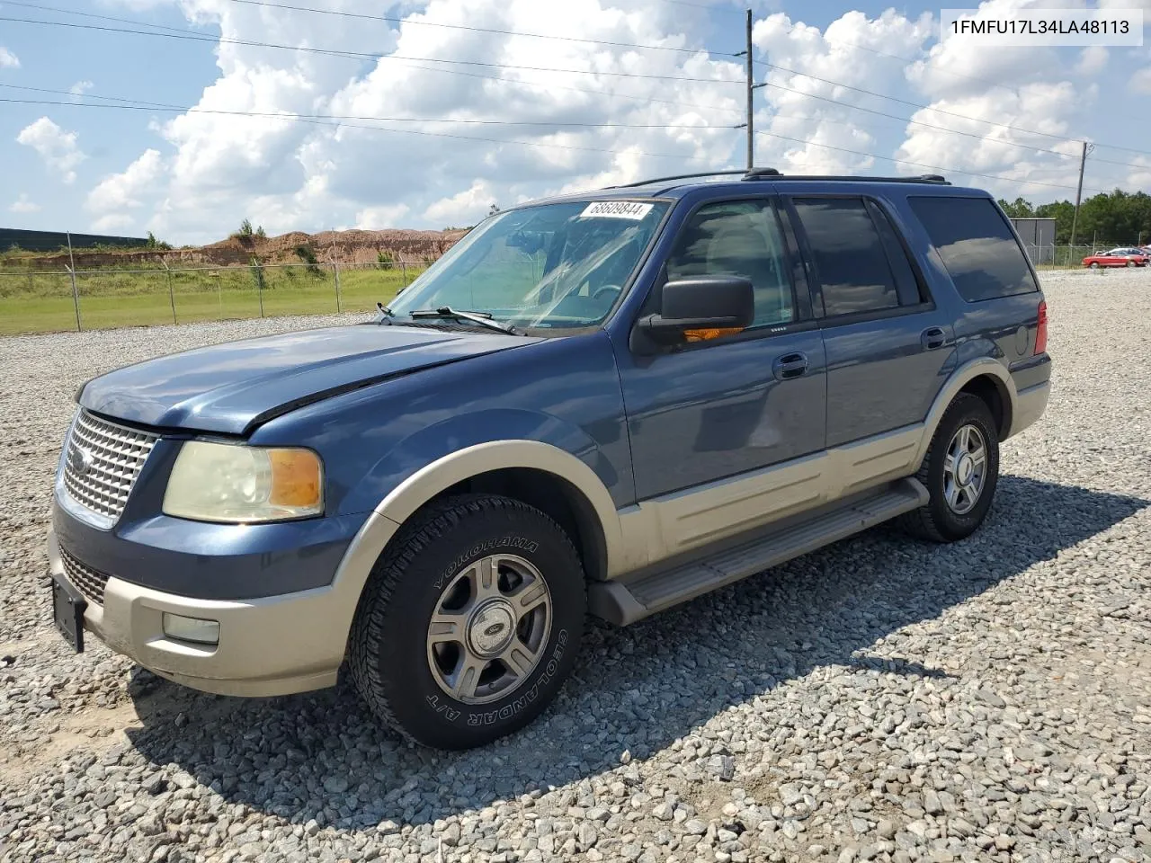 2004 Ford Expedition Eddie Bauer VIN: 1FMFU17L34LA48113 Lot: 68609844