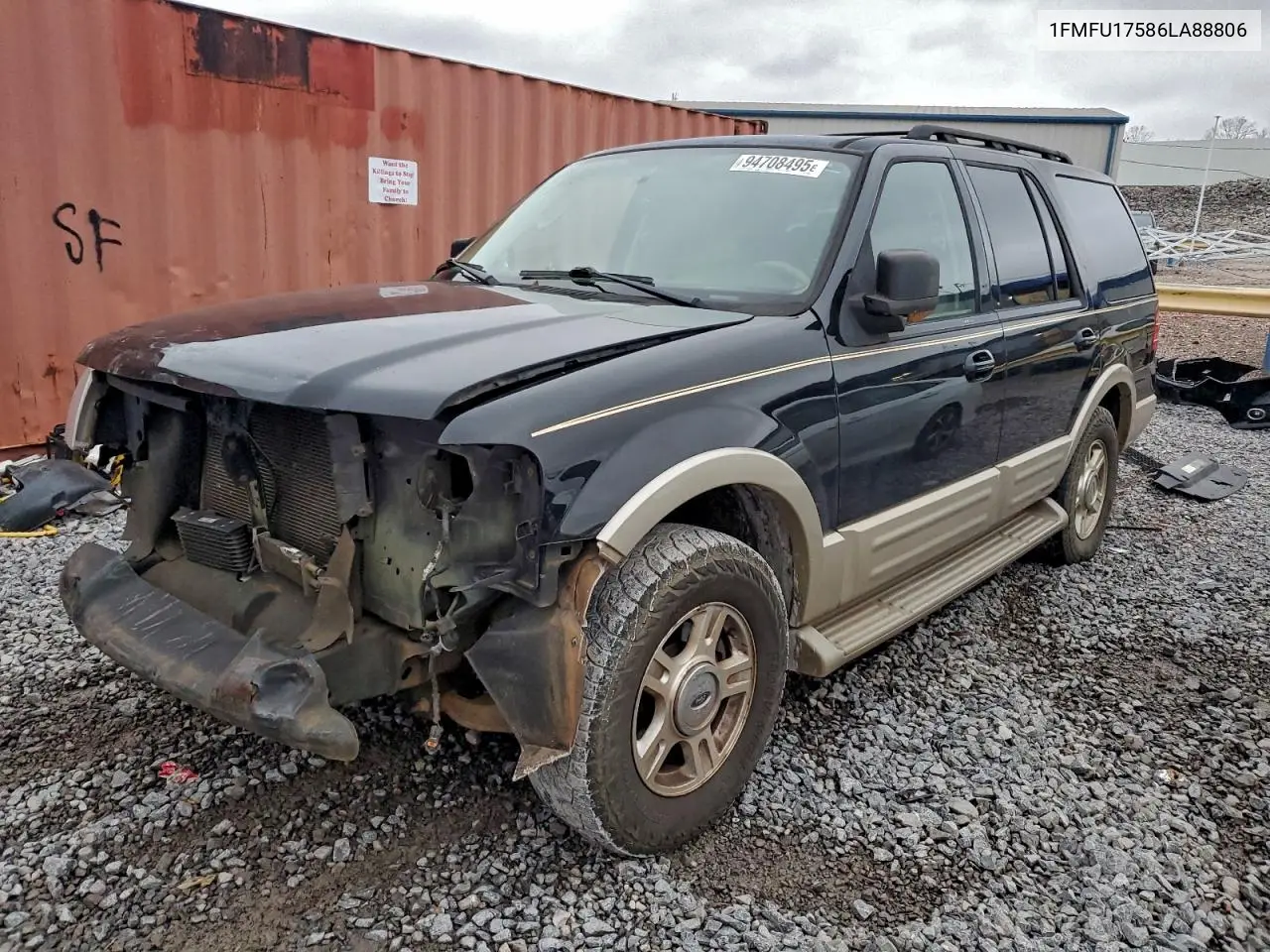 1FMFU17586LA88806 2006 Ford Expedition Eddie Bauer