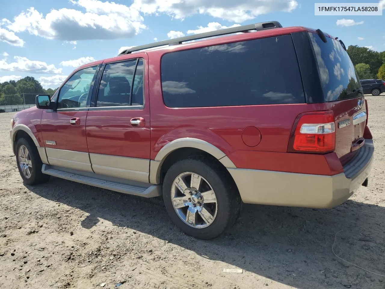 1FMFK17547LA58208 2007 Ford Expedition El Eddie Bauer