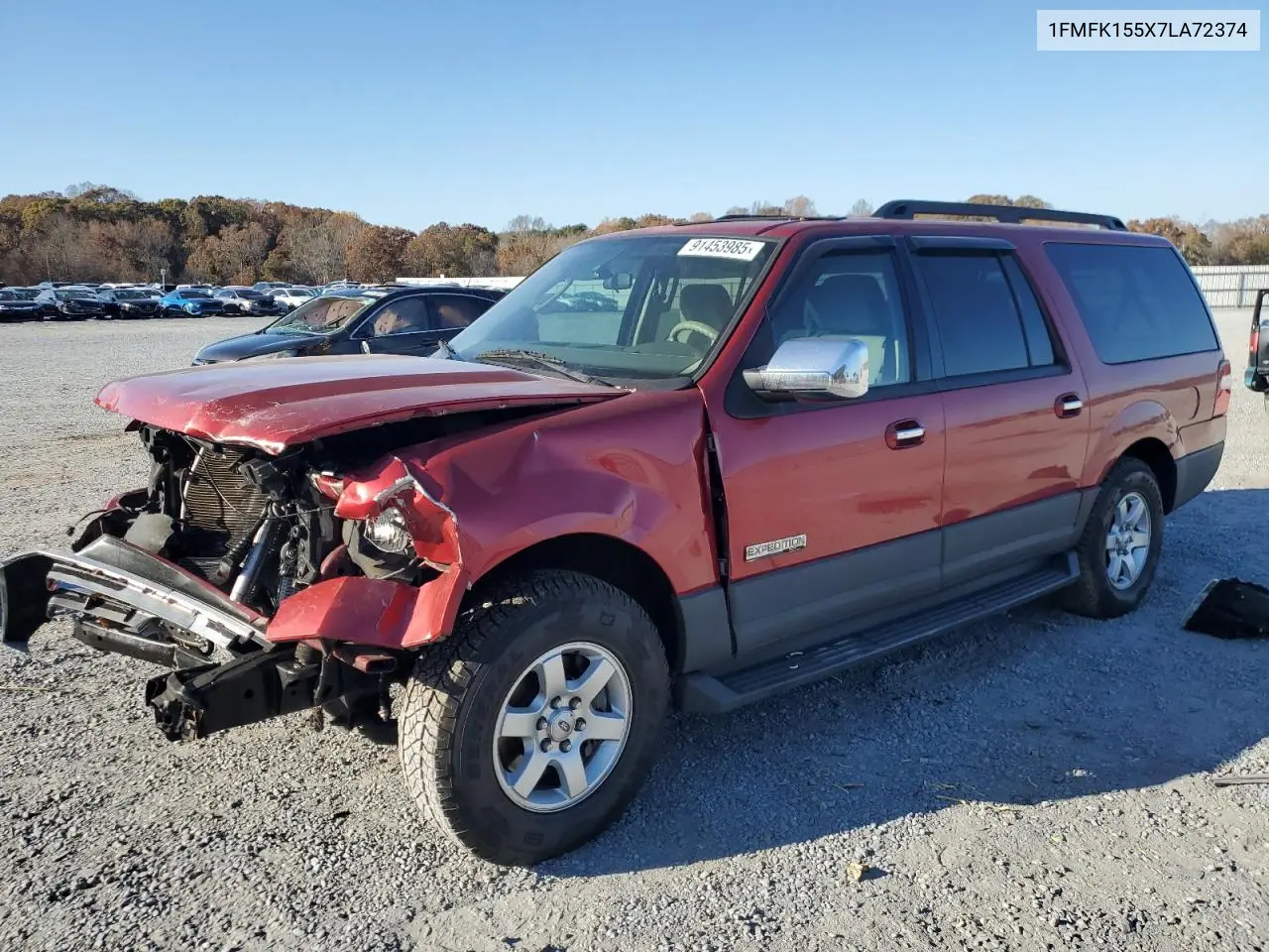 1FMFK155X7LA72374 2007 Ford Expedition El Xlt