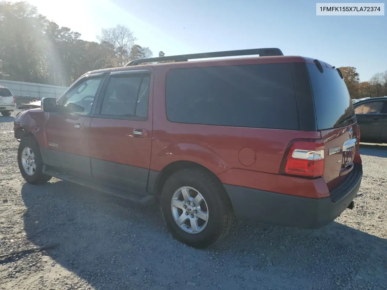 1FMFK155X7LA72374 2007 Ford Expedition El Xlt
