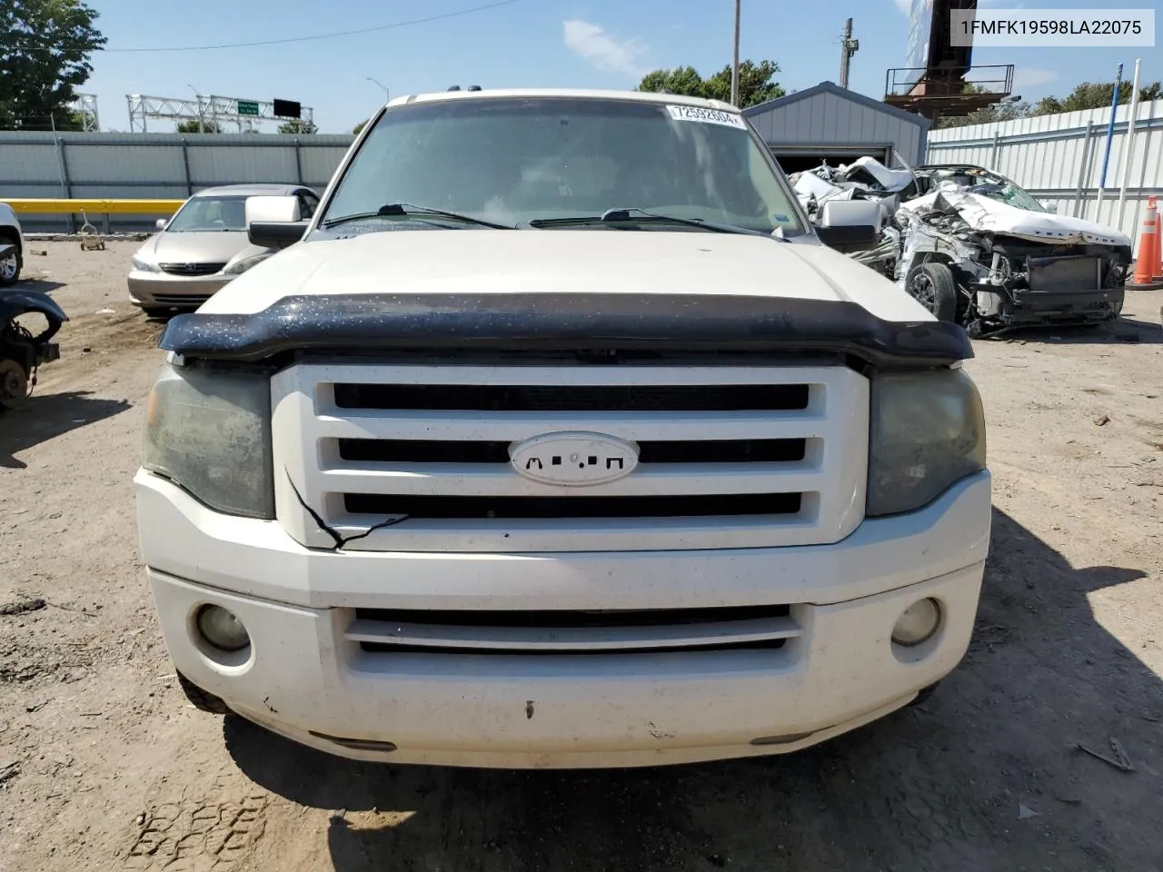 1FMFK19598LA22075 2008 Ford Expedition El Limited