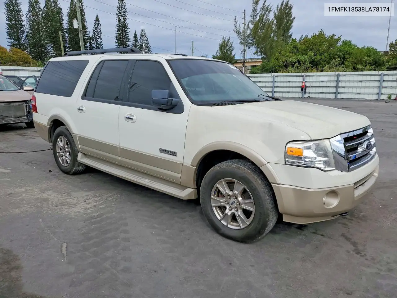 1FMFK18538LA78174 2008 Ford Expedition El Eddie Bauer