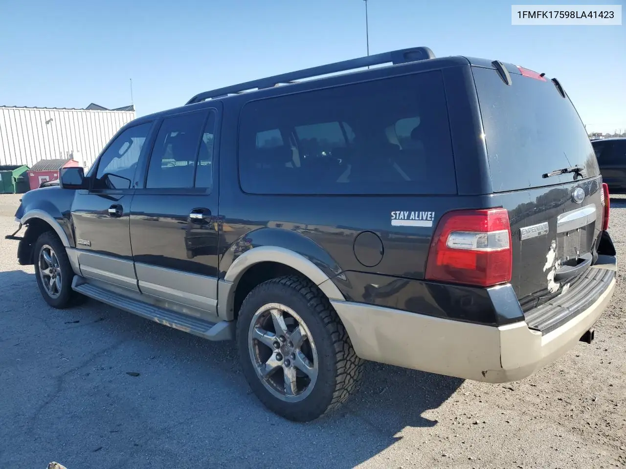 1FMFK17598LA41423 2008 Ford Expedition El Eddie Bauer