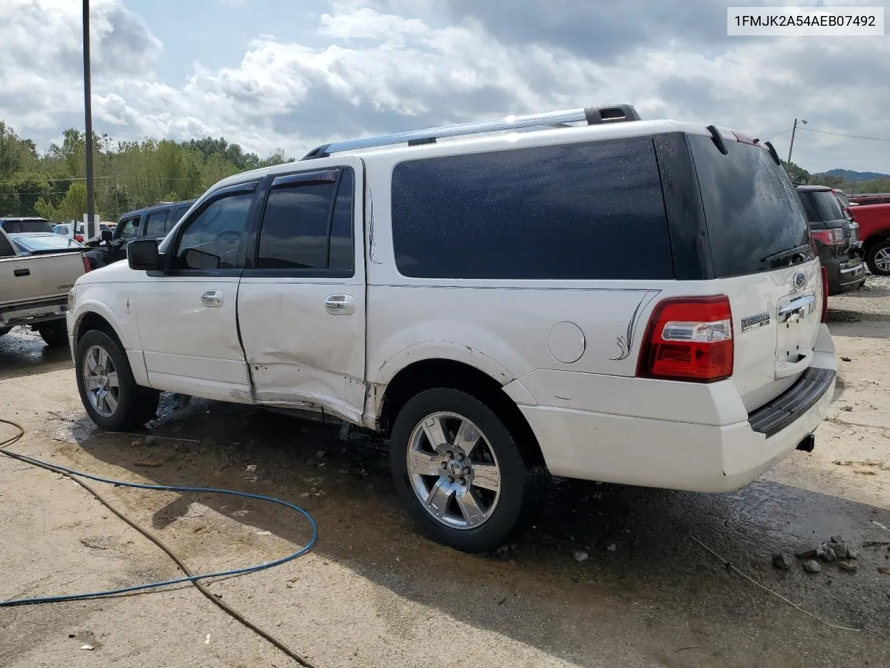 2010 Ford Expedition El Limited VIN: 1FMJK2A54AEB07492 Lot: 72784254