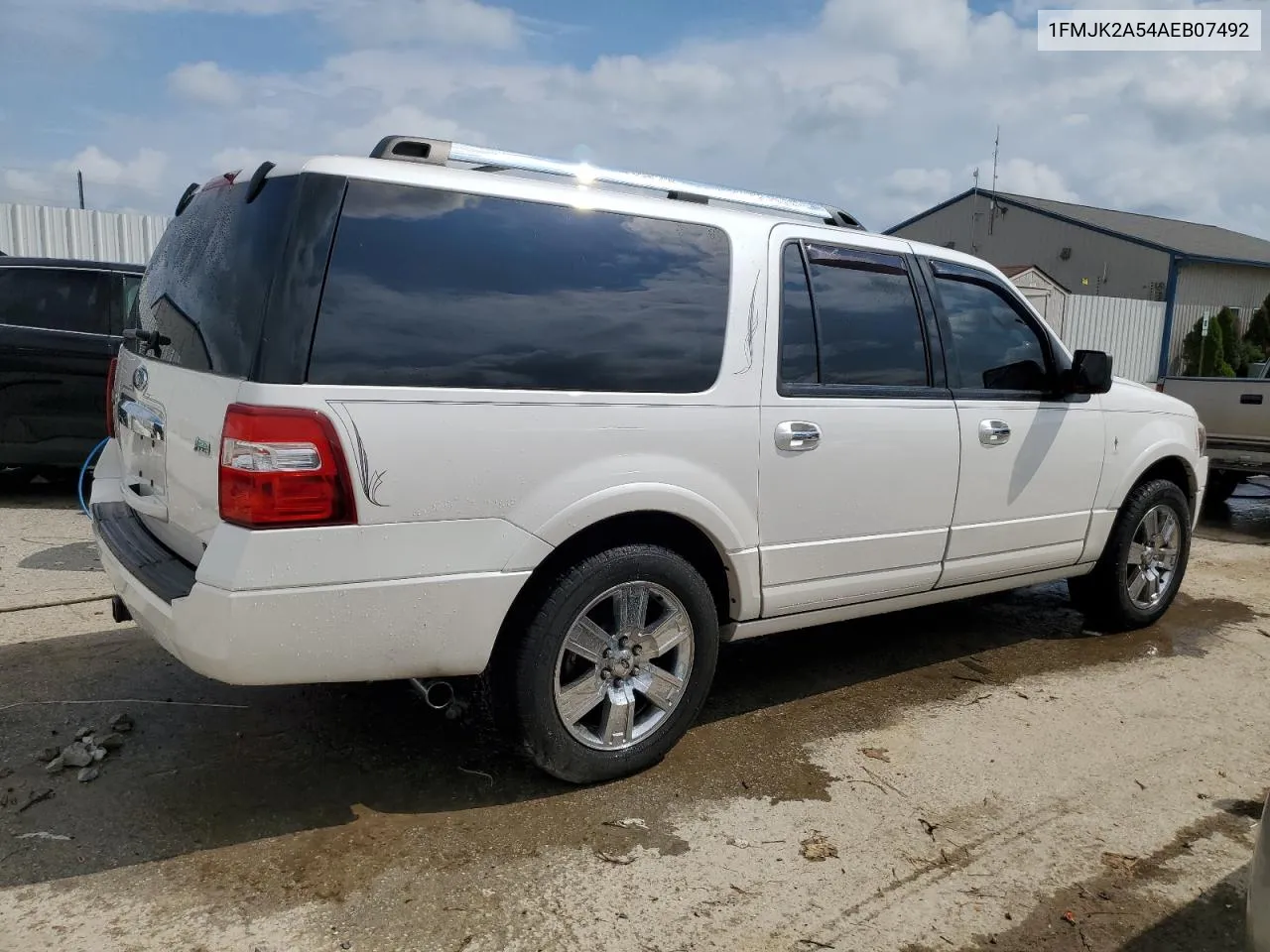 2010 Ford Expedition El Limited VIN: 1FMJK2A54AEB07492 Lot: 72784254