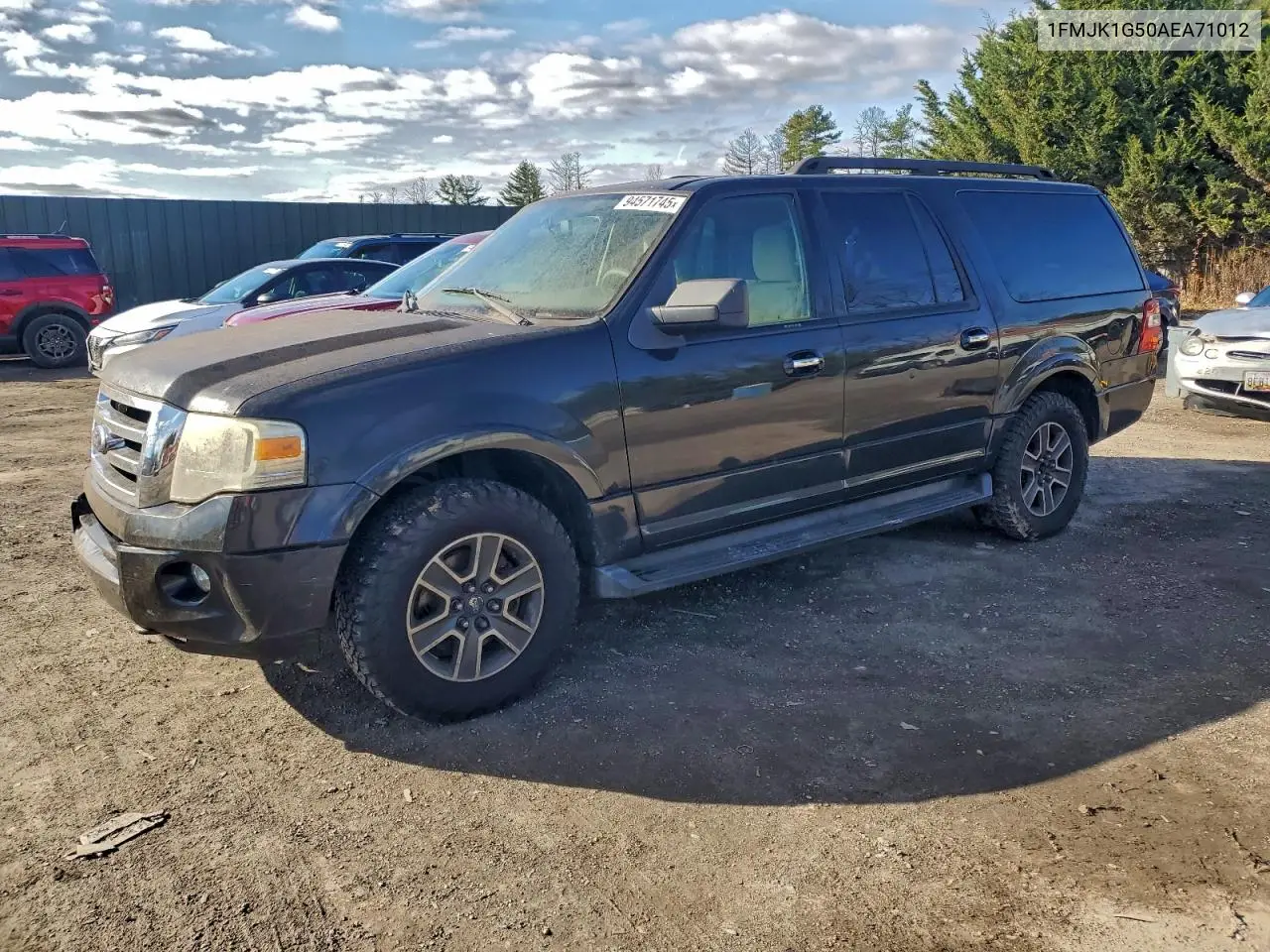 1FMJK1G50AEA71012 2010 Ford Expedition El Xlt