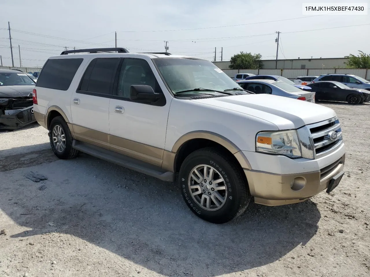 2011 Ford Expedition El Xlt VIN: 1FMJK1H5XBEF47430 Lot: 65575844