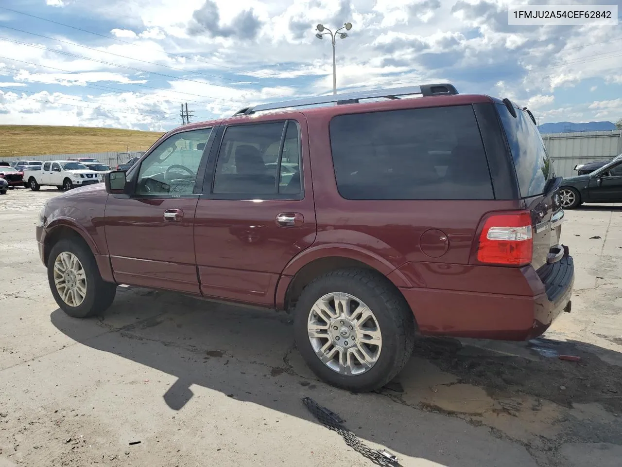 2012 Ford Expedition Limited VIN: 1FMJU2A54CEF62842 Lot: 68555454