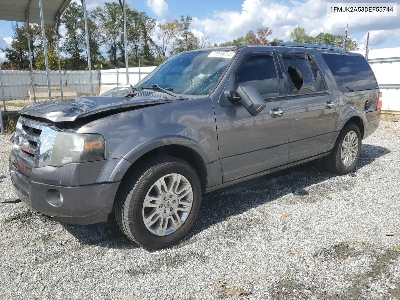 1FMJK2A53DEF55744 2013 Ford Expedition El Limited