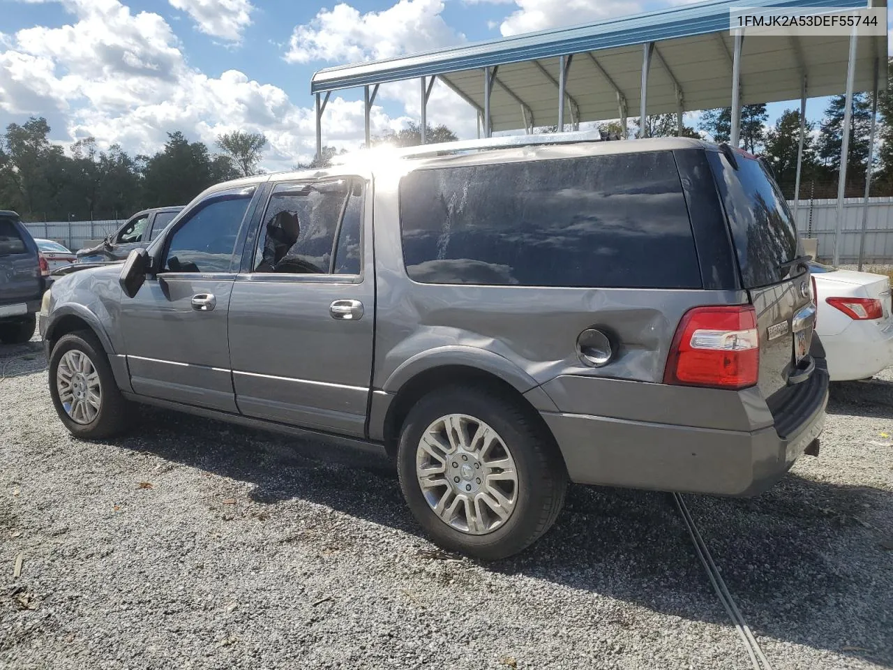 2013 Ford Expedition El Limited VIN: 1FMJK2A53DEF55744 Lot: 73930614