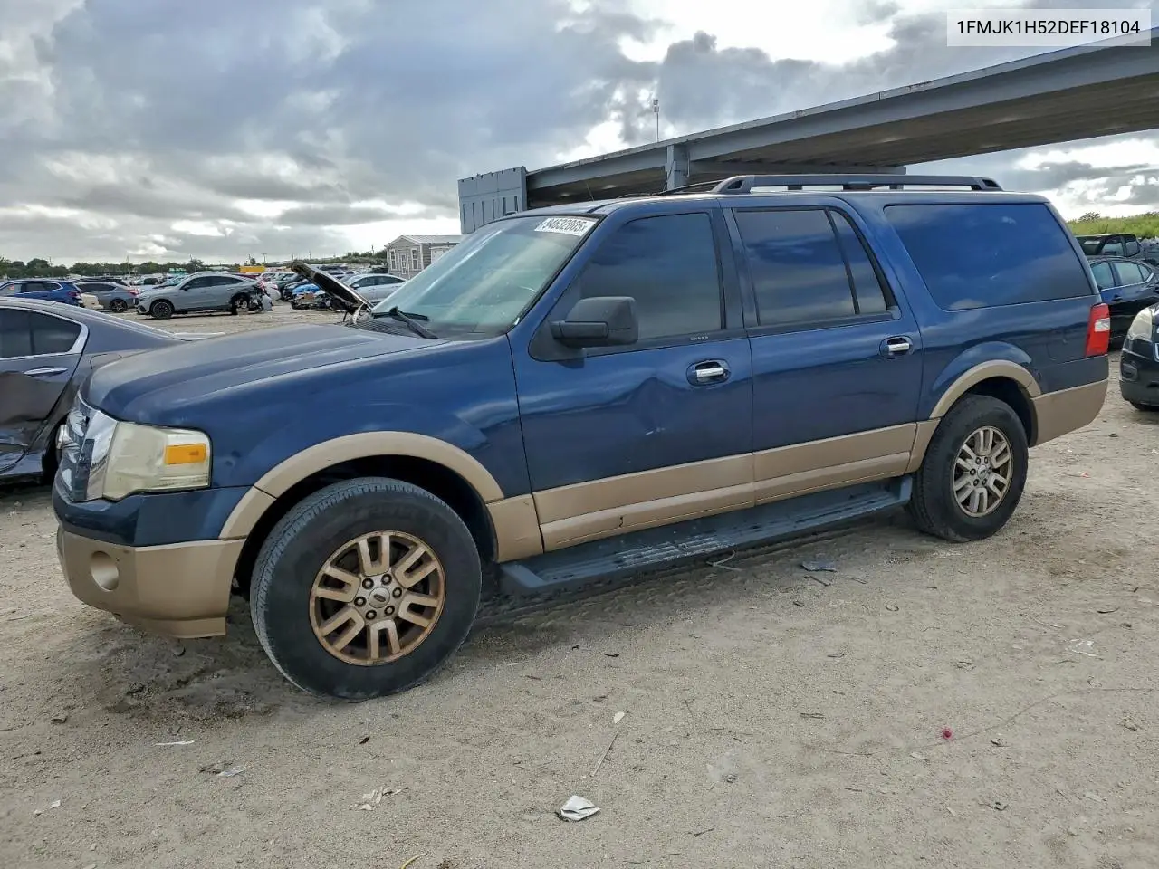 1FMJK1H52DEF18104 2013 Ford Expedition El Xlt