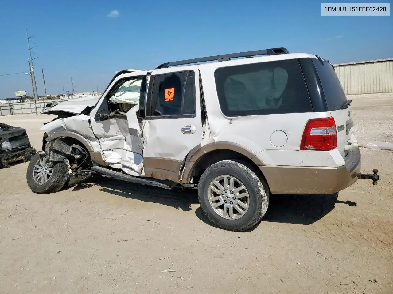 1FMJU1H51EEF62428 2014 Ford Expedition Xlt
