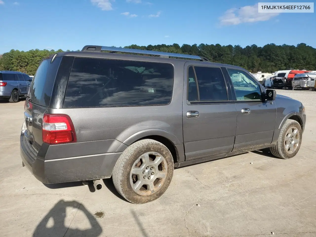 1FMJK1K54EEF12766 2014 Ford Expedition El Limited