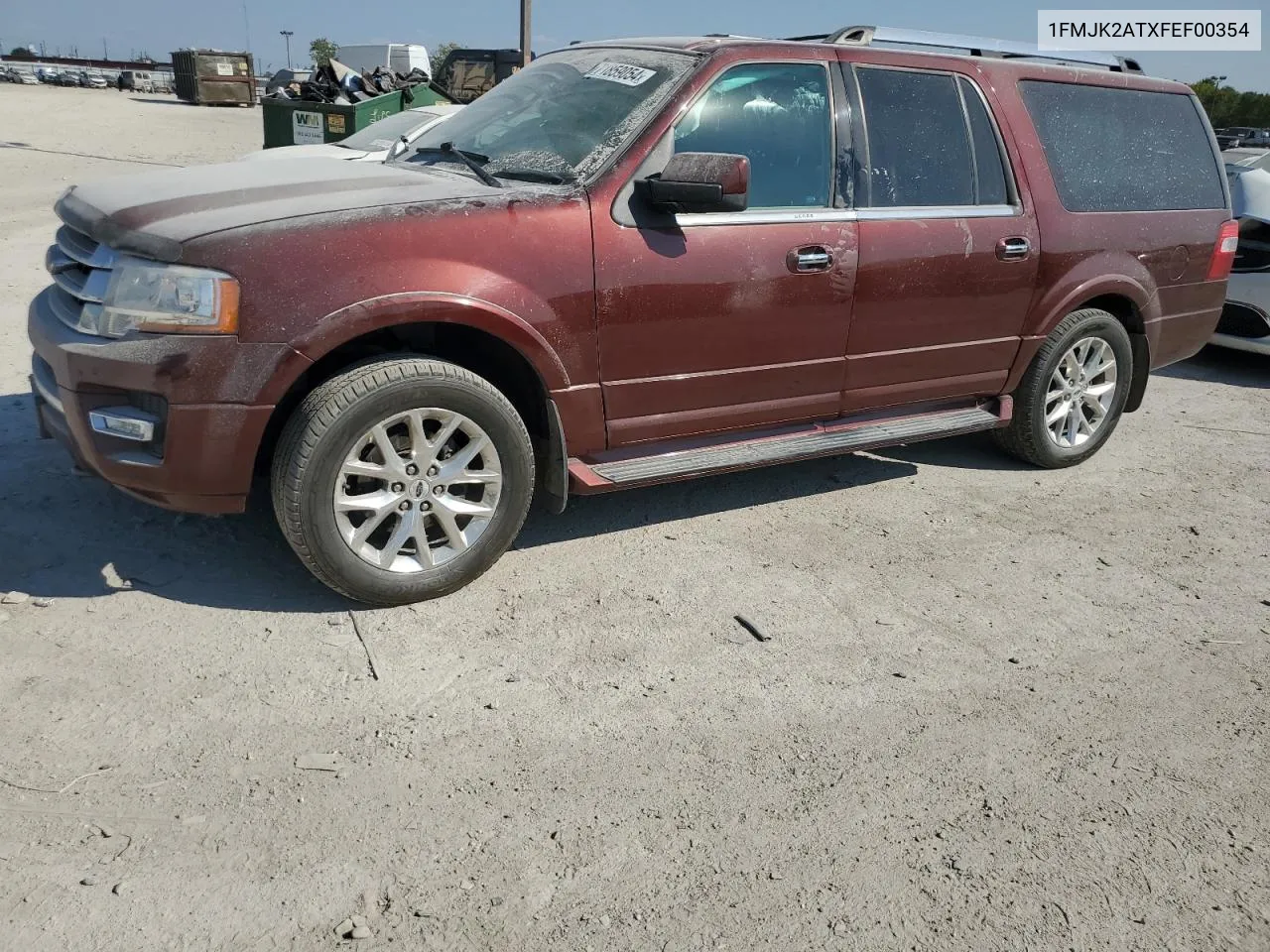 1FMJK2ATXFEF00354 2015 Ford Expedition El Limited