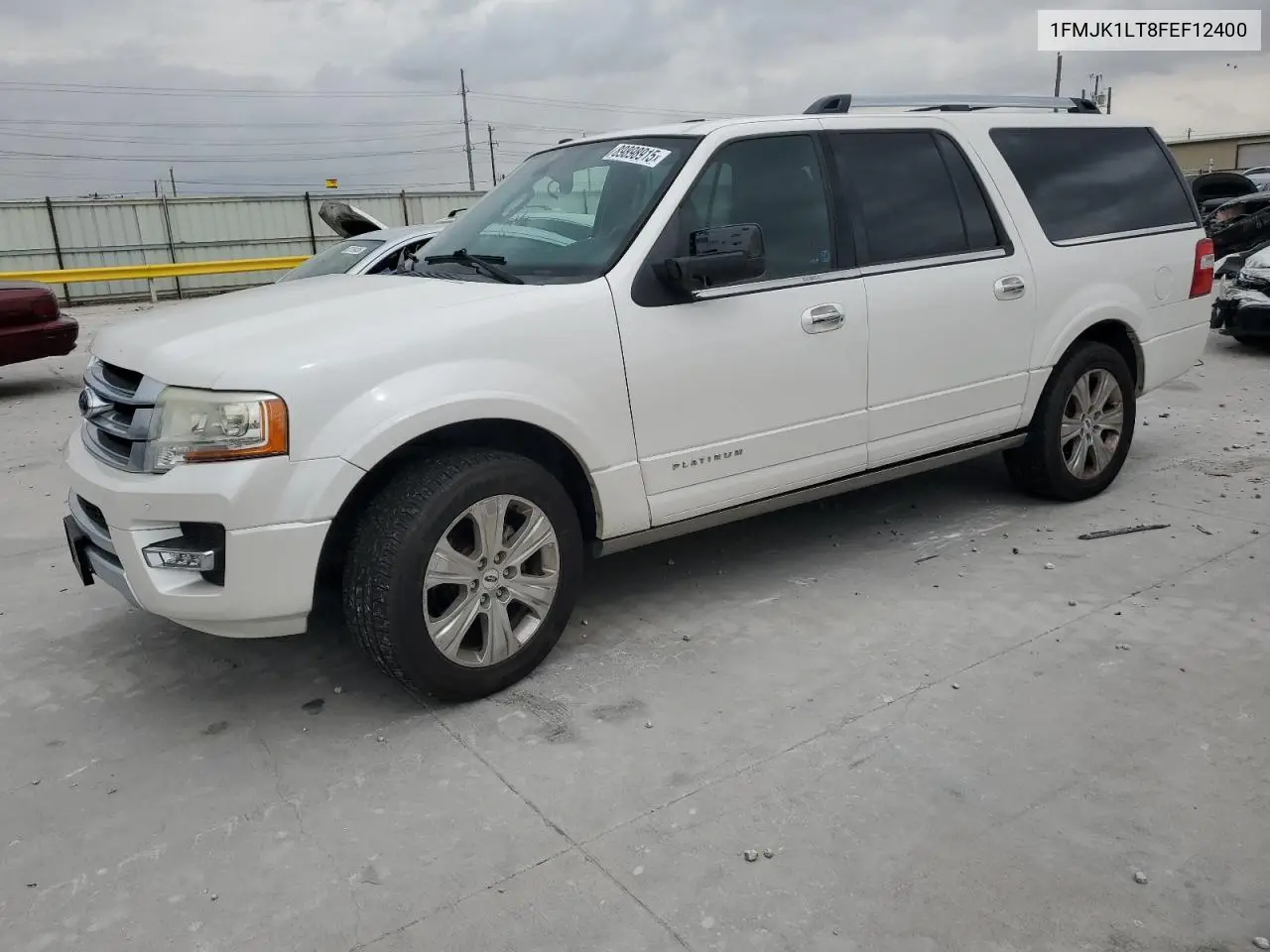1FMJK1LT8FEF12400 2015 Ford Expedition El Platinum