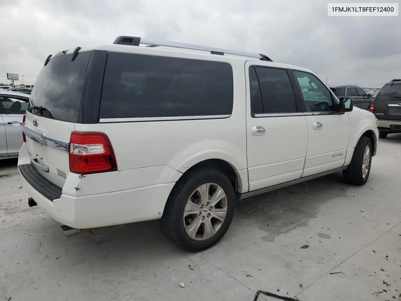 1FMJK1LT8FEF12400 2015 Ford Expedition El Platinum