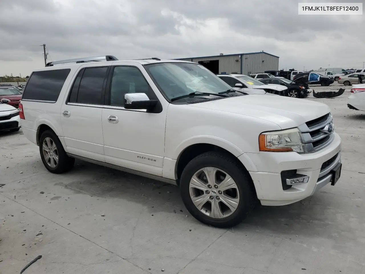 1FMJK1LT8FEF12400 2015 Ford Expedition El Platinum