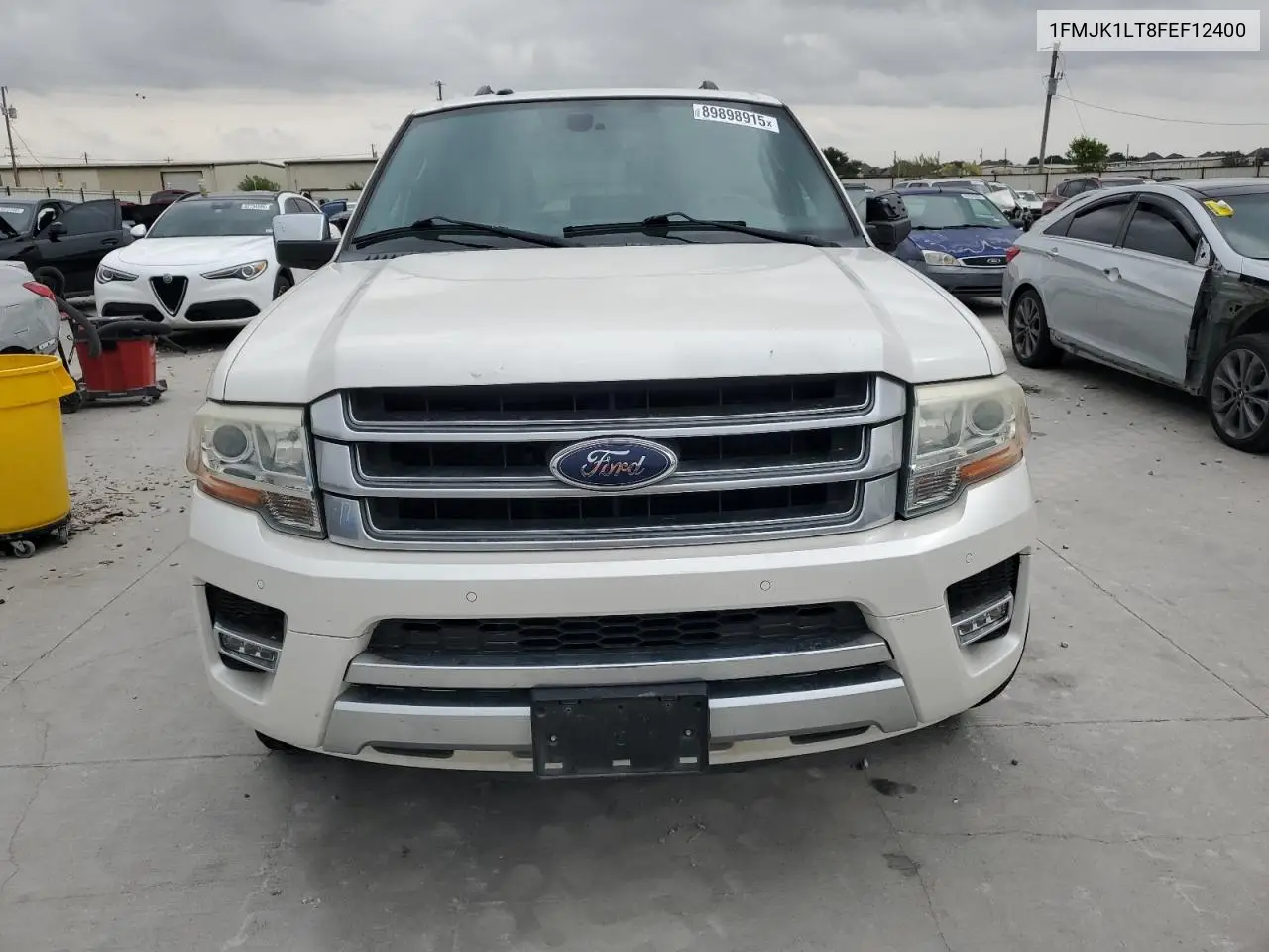 1FMJK1LT8FEF12400 2015 Ford Expedition El Platinum