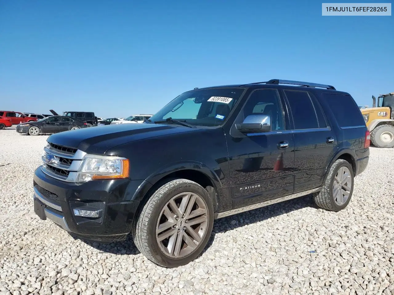 1FMJU1LT6FEF28265 2015 Ford Expedition Platinum