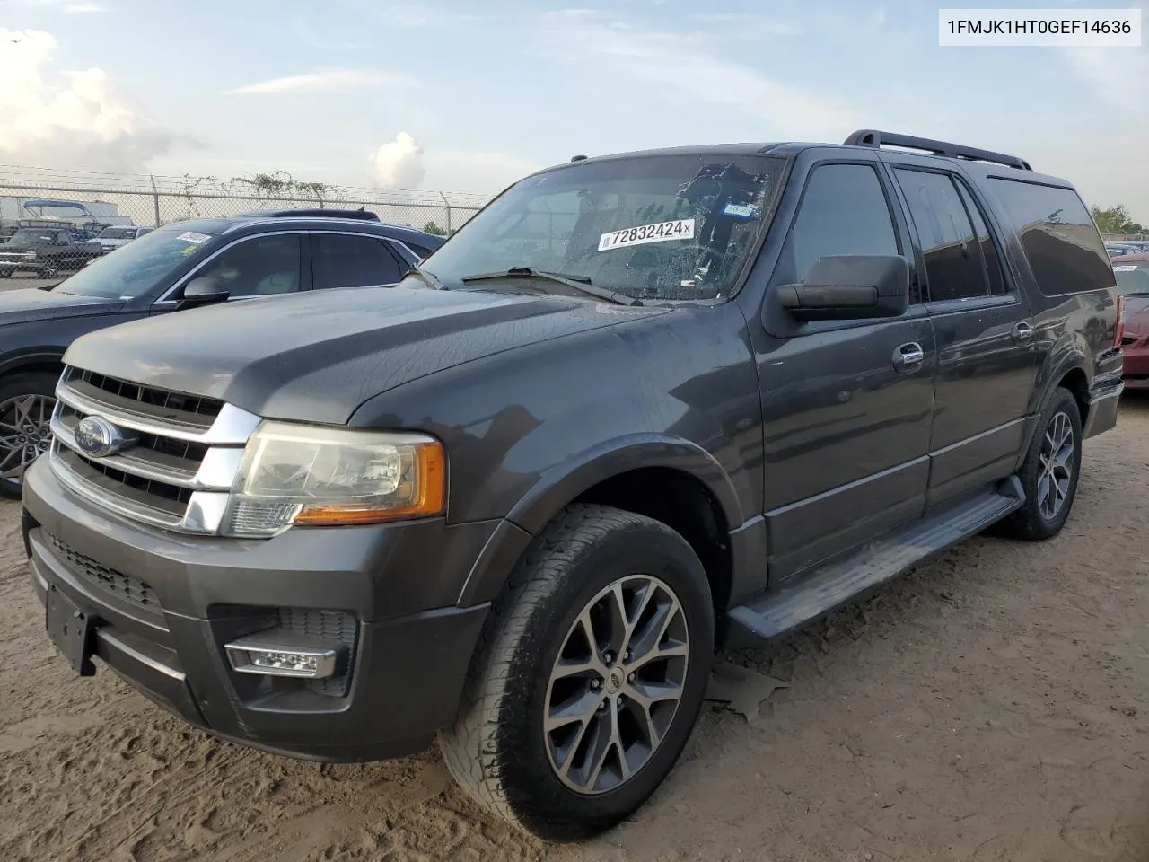 1FMJK1HT0GEF14636 2016 Ford Expedition El Xlt