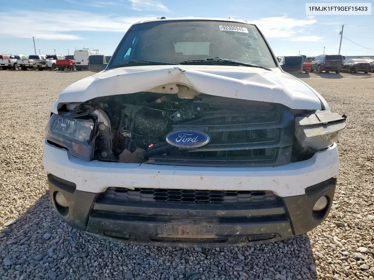 1FMJK1FT9GEF15433 2016 Ford Expedition El Xl