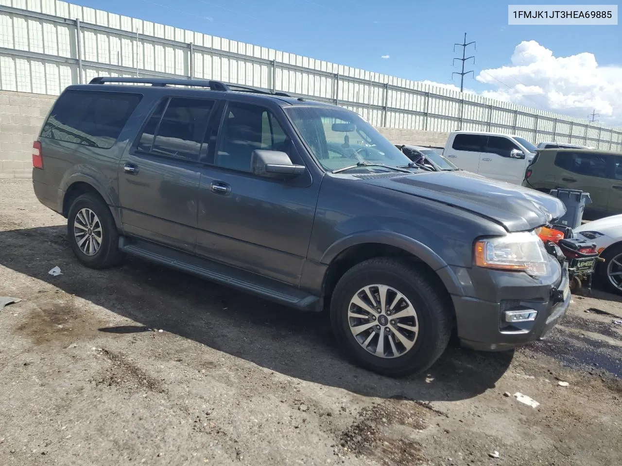 1FMJK1JT3HEA69885 2017 Ford Expedition El Xlt