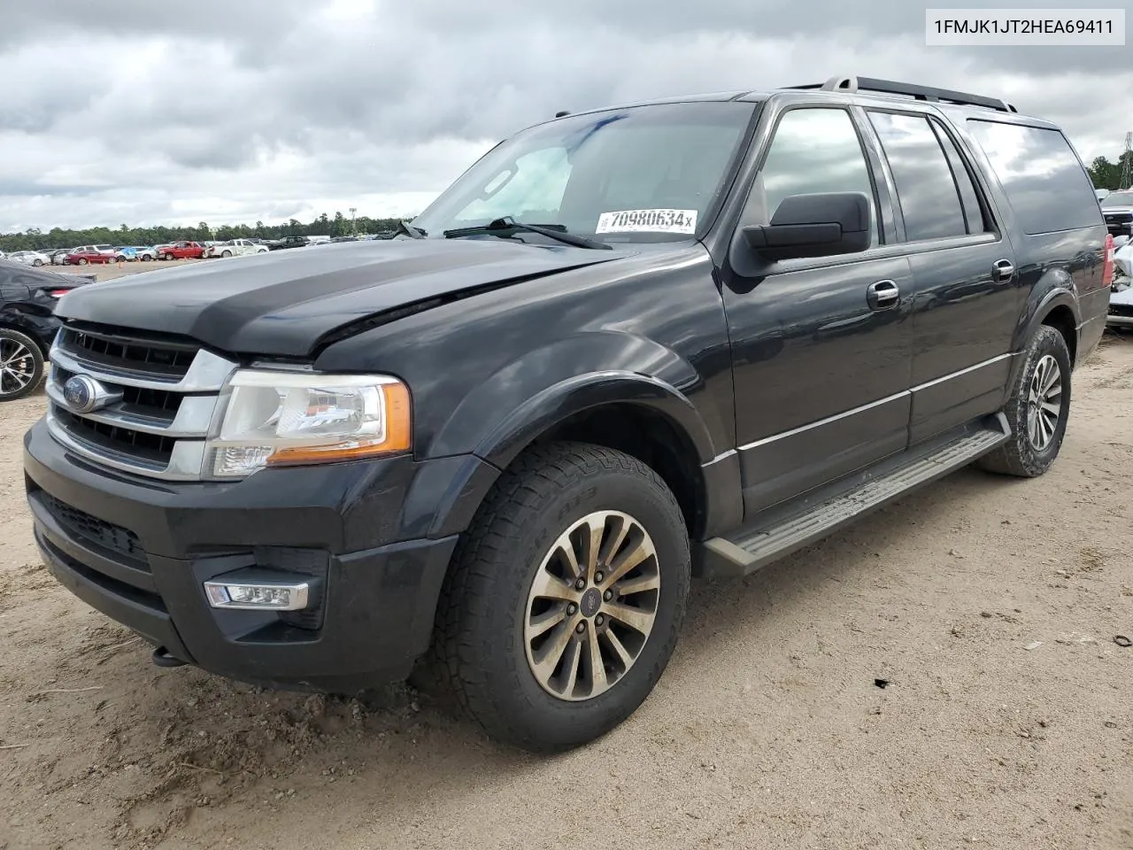 1FMJK1JT2HEA69411 2017 Ford Expedition El Xlt