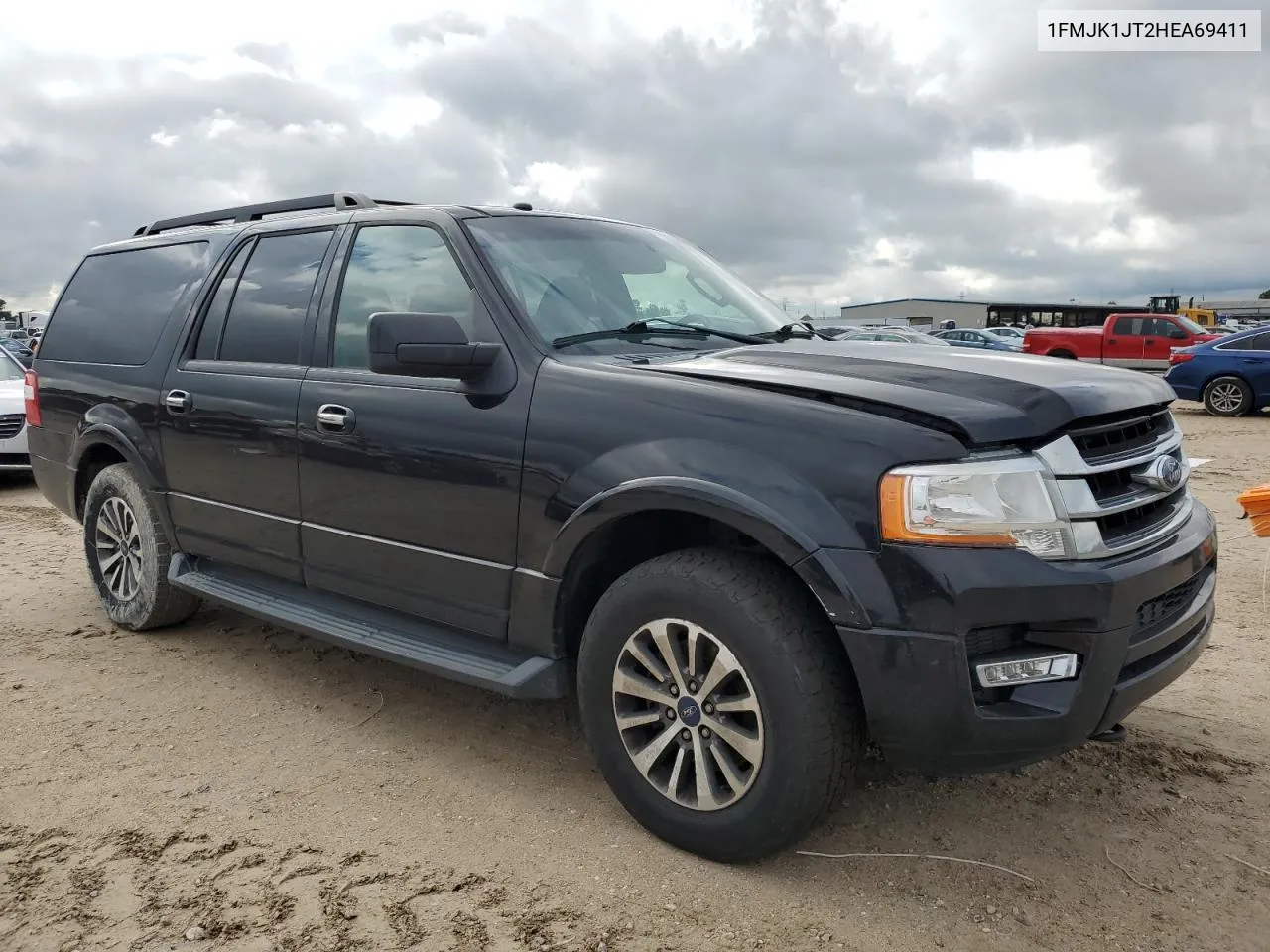 1FMJK1JT2HEA69411 2017 Ford Expedition El Xlt