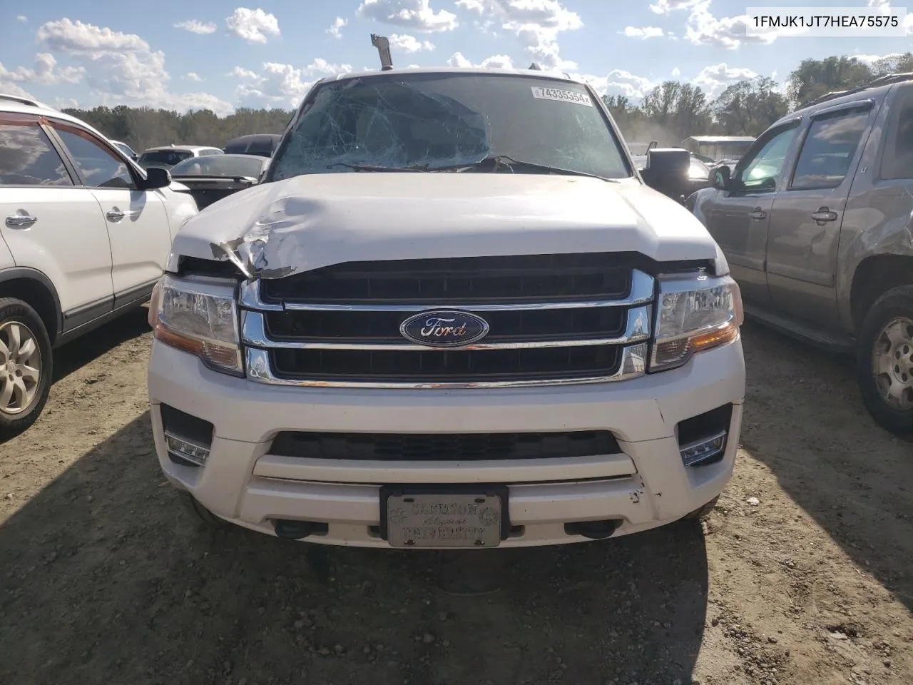 1FMJK1JT7HEA75575 2017 Ford Expedition El Xlt