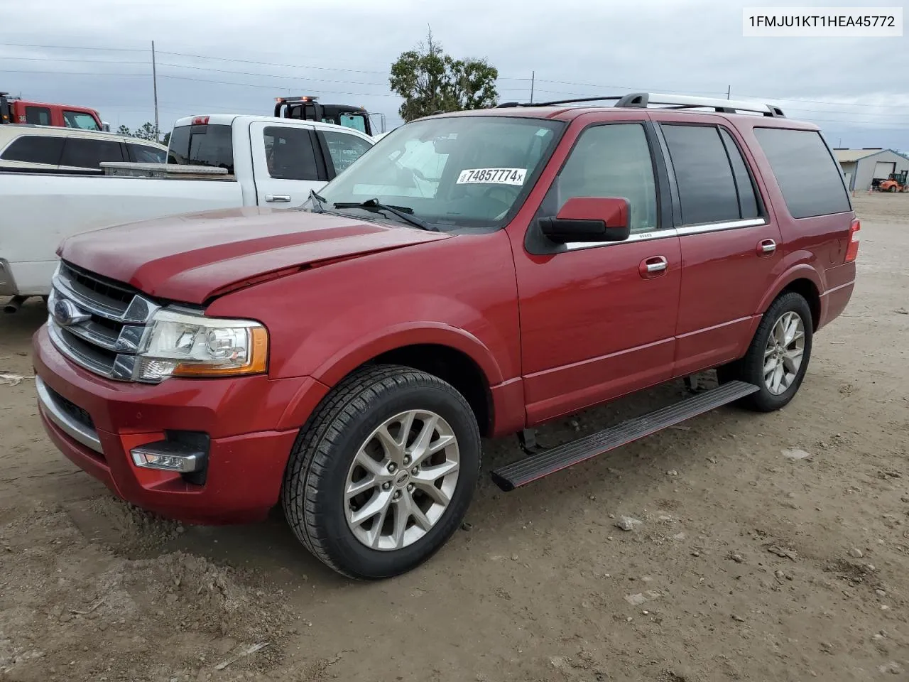 2017 Ford Expedition Limited VIN: 1FMJU1KT1HEA45772 Lot: 74857774