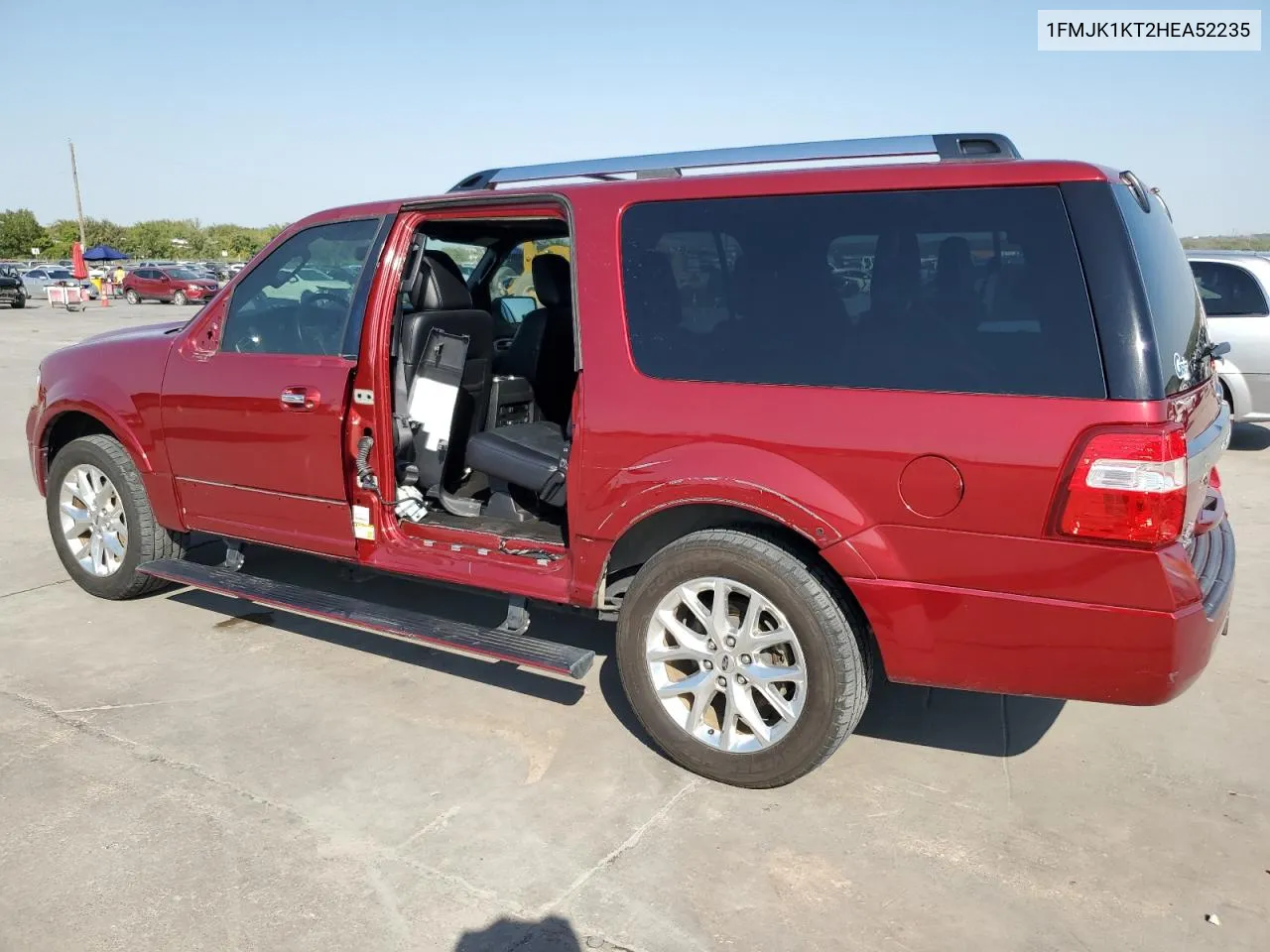 2017 Ford Expedition El Limited VIN: 1FMJK1KT2HEA52235 Lot: 74916064