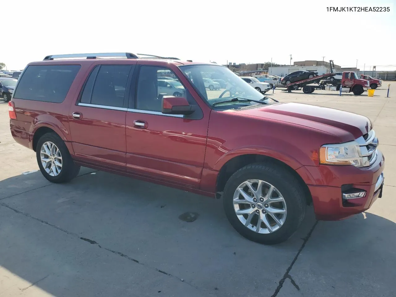 1FMJK1KT2HEA52235 2017 Ford Expedition El Limited