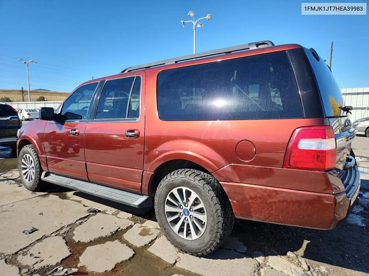 1FMJK1JT7HEA39983 2017 Ford Expedition El Xlt
