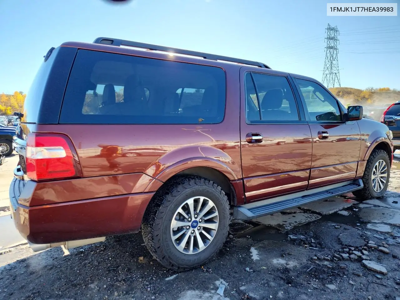 1FMJK1JT7HEA39983 2017 Ford Expedition El Xlt