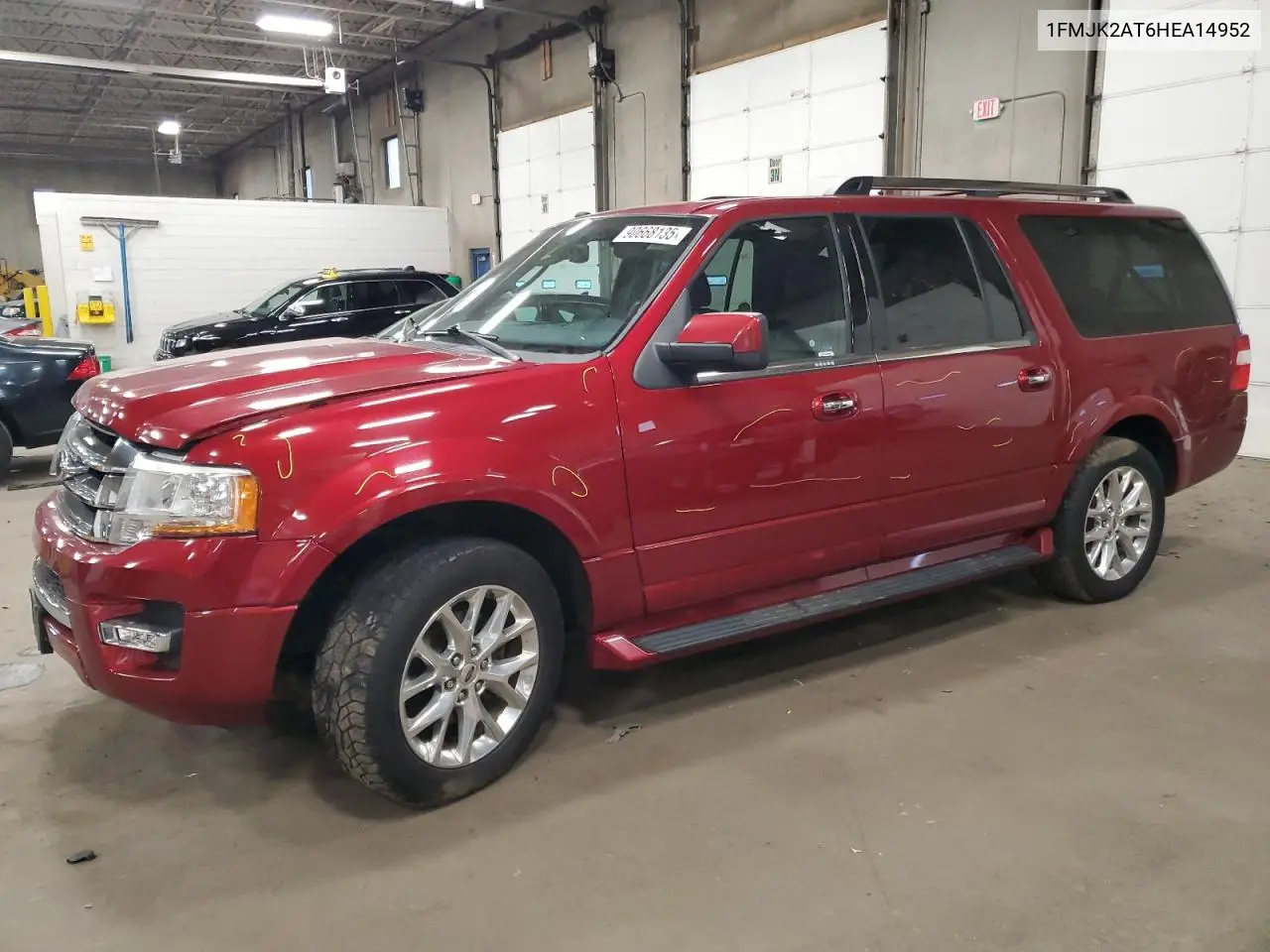 1FMJK2AT6HEA14952 2017 Ford Expedition El Limited