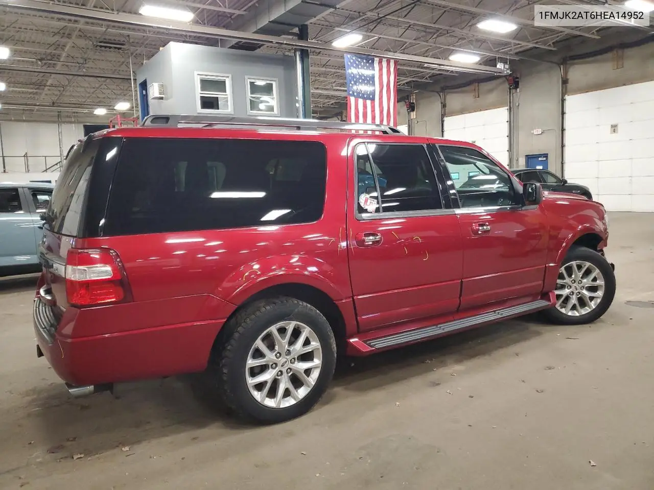 1FMJK2AT6HEA14952 2017 Ford Expedition El Limited
