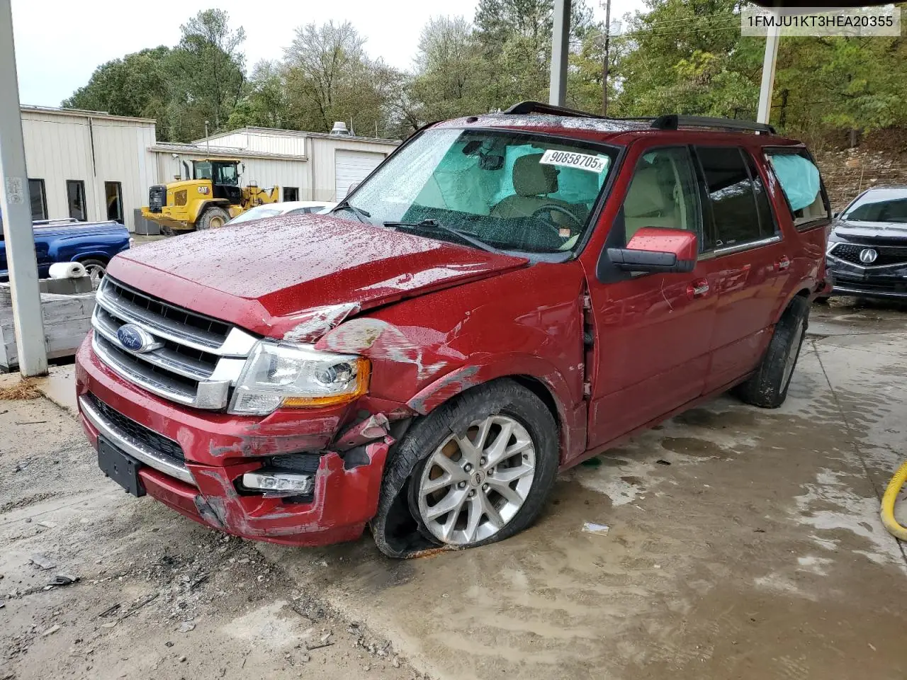 1FMJU1KT3HEA20355 2017 Ford Expedition Limited