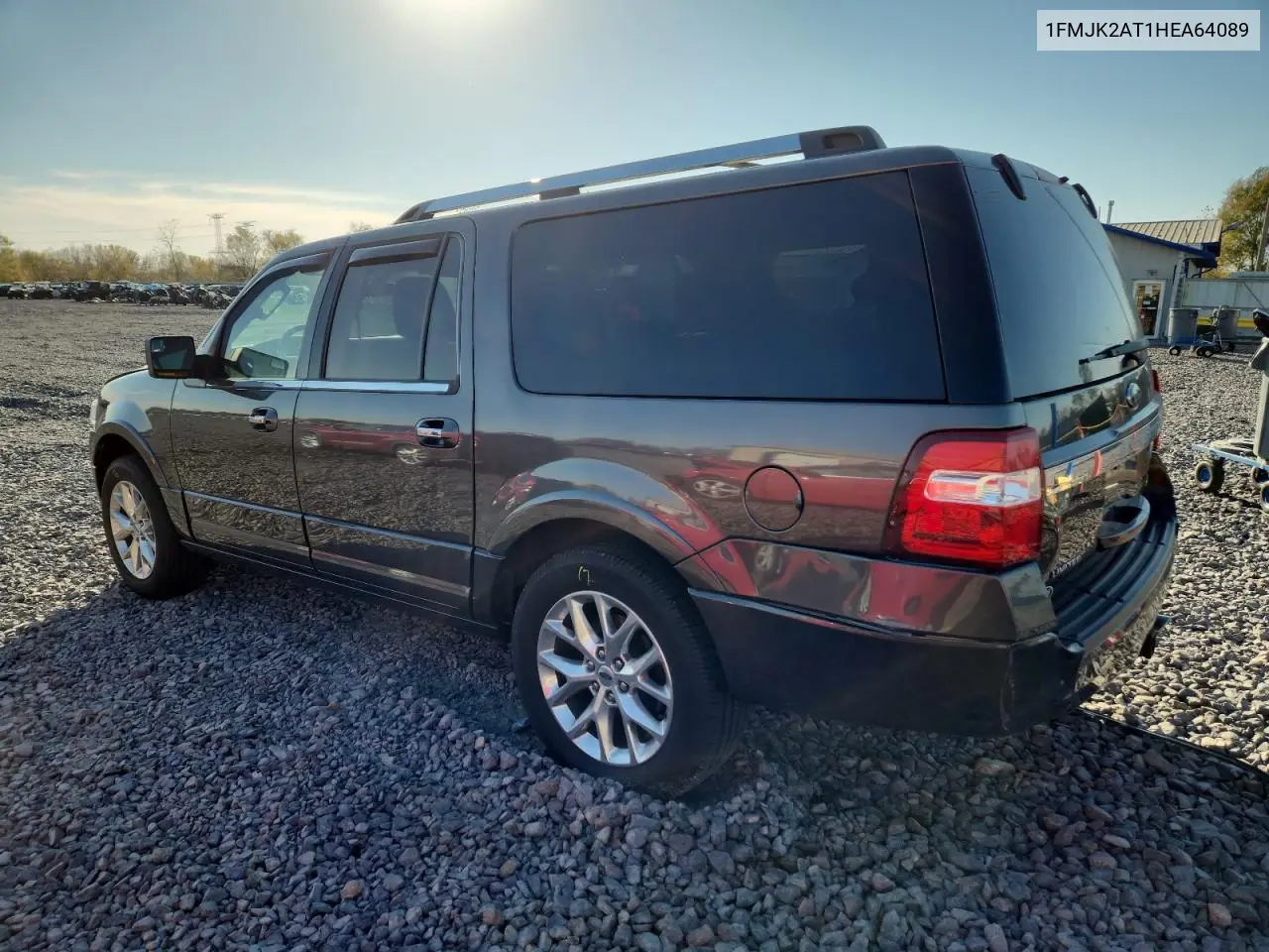 1FMJK2AT1HEA64089 2017 Ford Expedition El Limited
