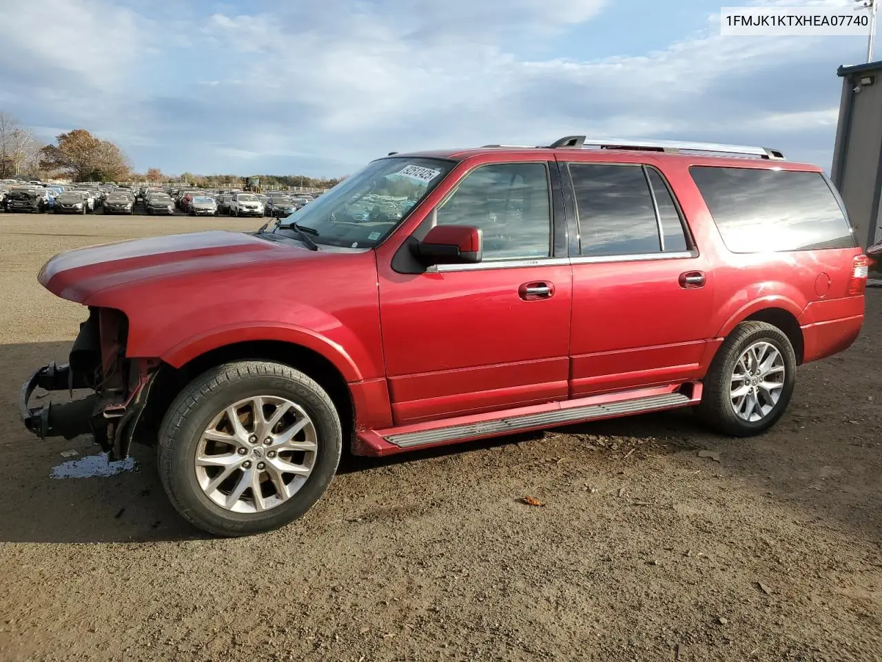 1FMJK1KTXHEA07740 2017 Ford Expedition El Limited